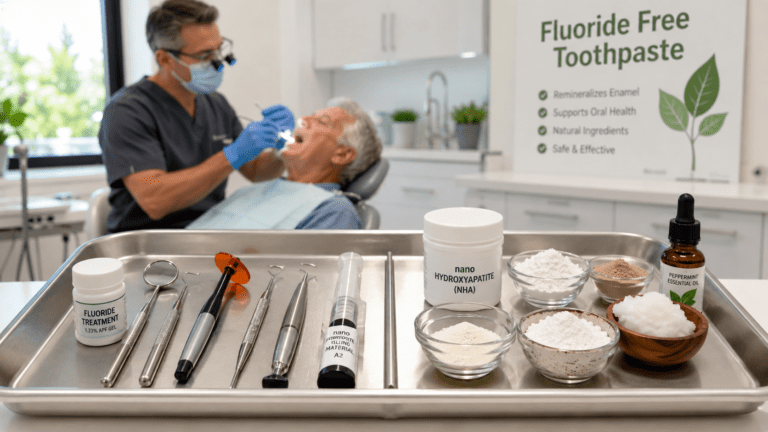 Fluoride-Free Toothpaste