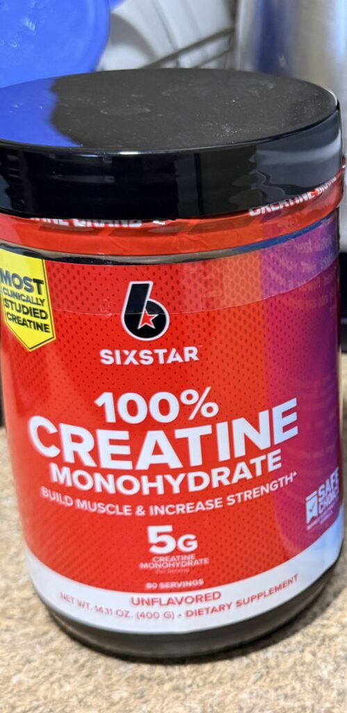 1 scoop of creatine in my coffee is the best peptide you can take when you are a women in menopause and over 50