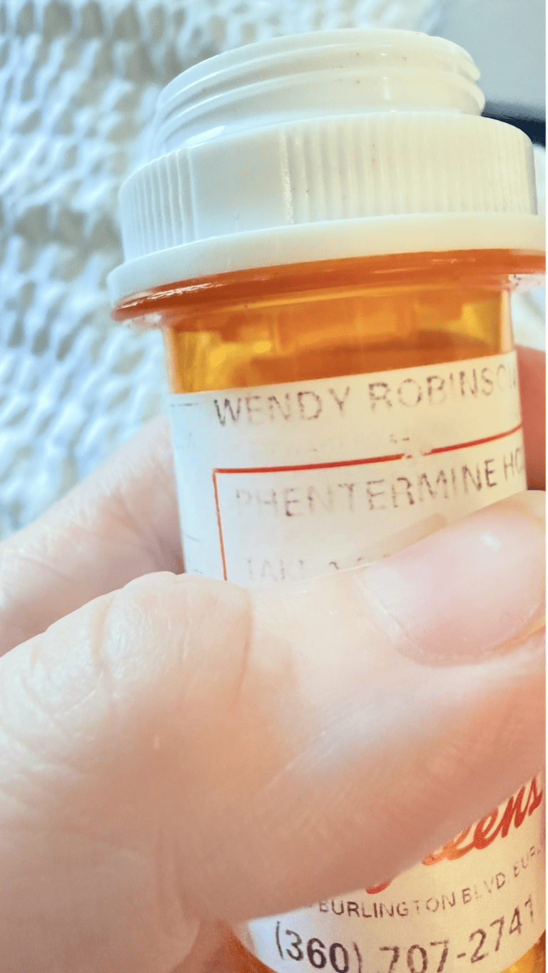 My Phentermine prescription, one approach I tried for menopause weight gain