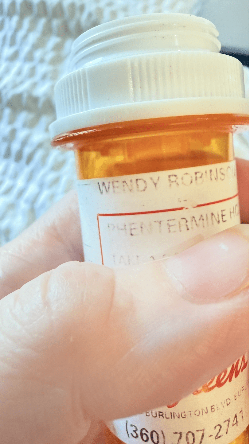 My Phentermine prescription, one approach I tried for menopause weight gain